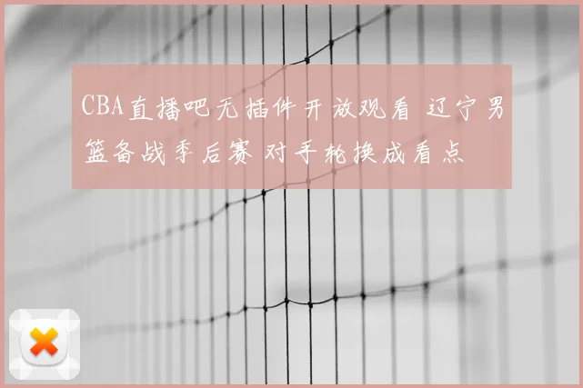 CBA直播吧无插件开放观看 辽宁男篮备战季后赛 对手轮换成看点